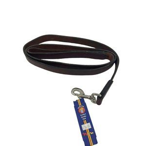 New Hamilton Products 6' Long Burgandy Leather Dog Puppy Leash Training Lead